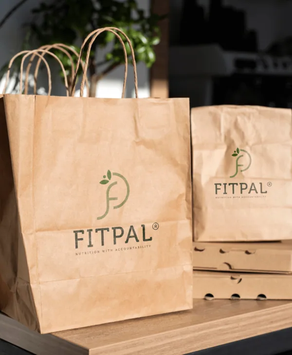 A bag of fresh groceries